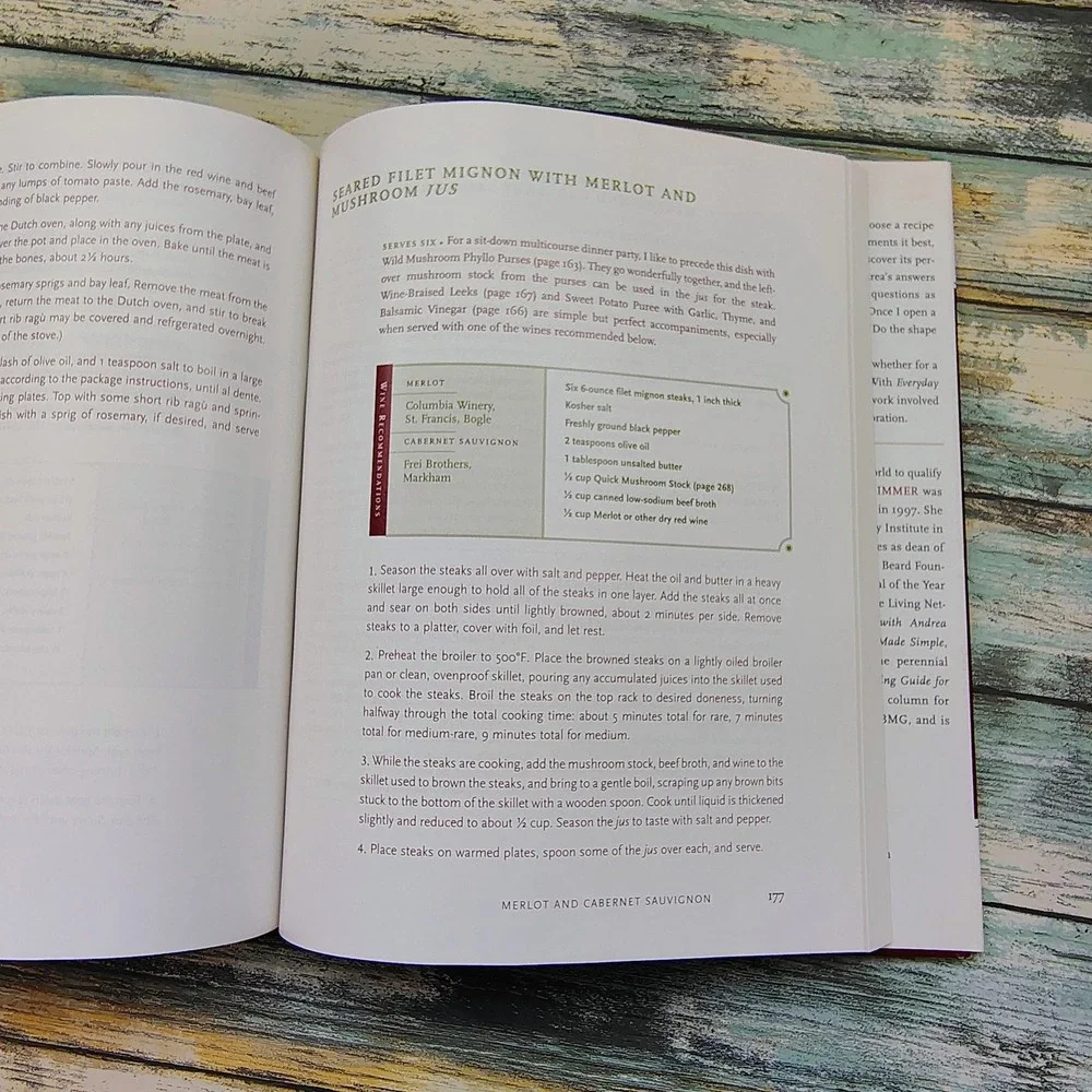 Cookbook wine accessible entertaining